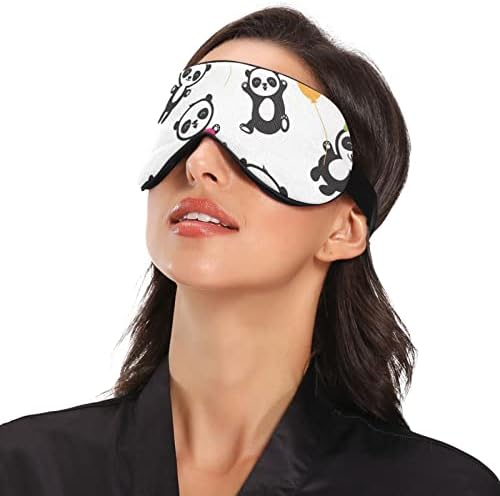 Unisex Sleep Eye Mask Panda-Bear-New-годишна ноќ за спиење Маска за удобно око за очи за спиење