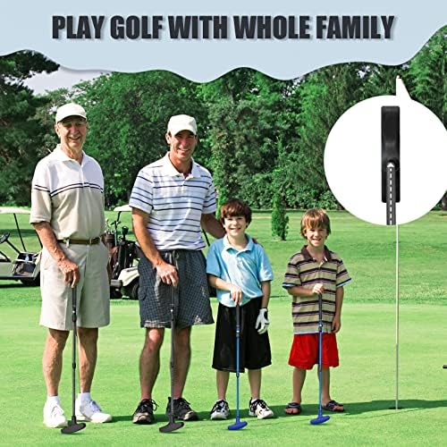 Tovii Golf Putter, 2 Pack Mini Golf Putter со прилагодлива алуминиумска легура вратила деца голф-голф за мажи жени двонасочни