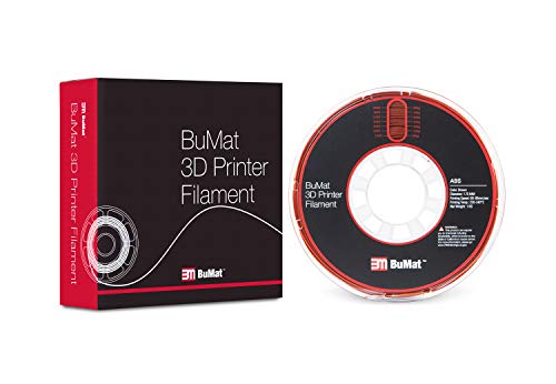 Филамент за печатач Bumat ABS 3D, 1,75мм, 1 кг, гарантирана свежа, димензионална точност +/- 0,02мм, без затегнување, одговара на повеќето