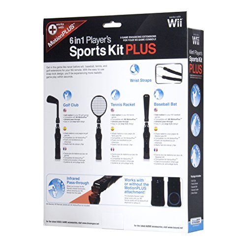 дримгер Нинтендо Wii 6-Во-1 Спортски Комплет На Играчот