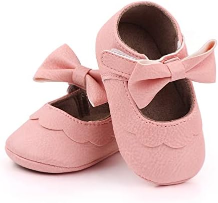 Девојки за новороденчиња единечни чевли Bowknot Први пешаци чевли Детници сандали принцези чевли за одење чевли за бебиња