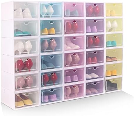 Ylyyds спортски чевли за складирање чевли за складирање на чевли за складирање на чевли за зачувување на кутијата за складирање чевли за