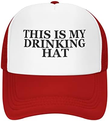 Ова е мојата капа за пиење капа Унисекс Каминувачи за возрасни Капчиња за прилагодливо капаче за возрасни класични капачиња за риболов