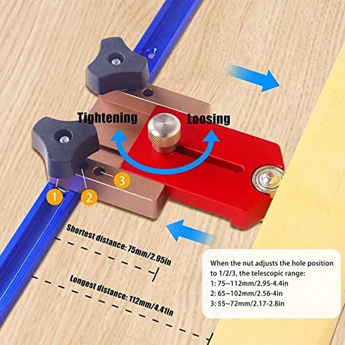 Zeroyoyo Woodworking Workbench Slating Slot Позиционирање Поправање и фиксирање на алатка за работна сила алатка за дрво за обработка