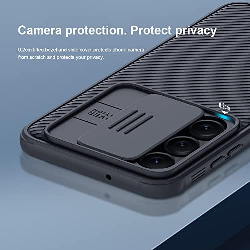 Куќиште Samsung Galaxy S23 Со Заштитник На Екранот И Капак На Камерата, CamShield Pro Тенок Фит Тенок Отпорен На Удари Тежок Заштитен
