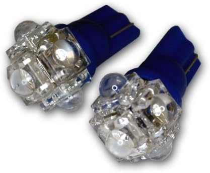 Подесувањепрос LEDIS-T10-B5 Прекинувач ЗА Палење LED Светилки T10 Клин, 5 ФЛУКС LED Сино 2-Компјутер Во Собата