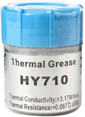 HK-дел HY710 10g сребрена термичка маст паста со високи перформанси соединение за топлина за процесорски графички процесор LED