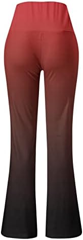 Миашуи ситни џемпери за женски жени со целосна обична панталона од распрснување на ногата со високи женски обични панталони со женски обични