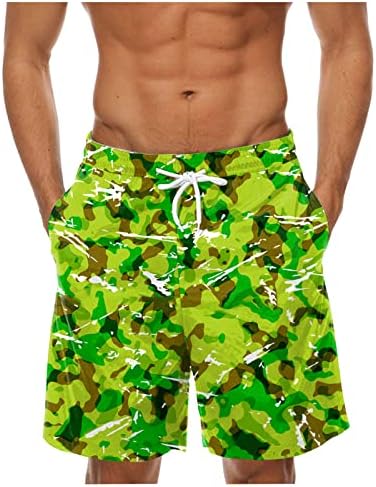 Хехоа мажи пливаат шорцеви, машки шорцеви летен одмор хавајски обични лесни мажички шорцеви кои се наоѓаат во мода со шорцеви за