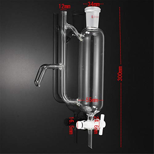 Сепаратор на приемник на вода од јутул, во вода, 24/40 стаклено масло за приемник на вода, сепаратор за дестилација на есенцијално масло, дел