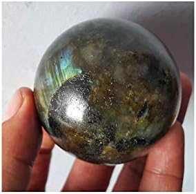 Стоностична природна лабрадорит лековита кристална сфера топка кварц скапоцен камен