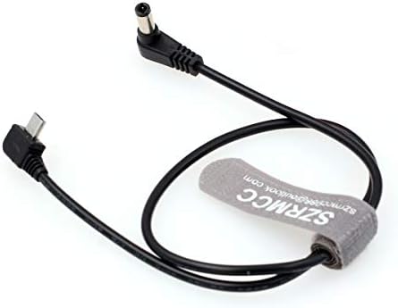 SZRMCC Micro USB до DC 2.5 Енергетски кабел за Tilta Naulus Nano Wireless Следете го моторот на фокусот