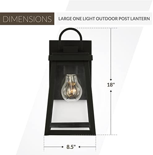 Осветлување на генерација 1-светлосни основачи на отворено wallидна ламба 8748401-12 | Надворешните светла прават шармантни wallидни