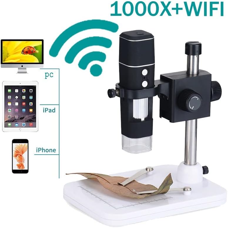 Додатоци за микроскоп за возрасни деца 1000x зумирање HD USB микроскоп рачен преносен дигитален USB интерфејс електронски микроскопи