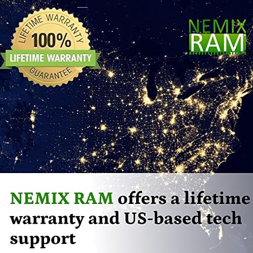 НЕМИКС RAM МЕМОРИЈА 1TB DDR4-3200 PC4-25600 ECC RDIMM Регистрирана Надградба На Меморијата На Серверот За Dell PowerEdge R750XS Rack Сервер