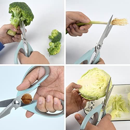 Hengdu кујнски ножици повеќенаменски ножици ， Womanената Сикирс Додатоци за алатка за стрижење Општа употреба остри, остри не'рѓосувачки челик