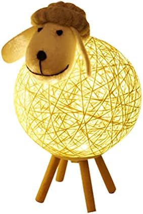 Бебето Бебе претставува овчо ноќно светло за деца, 7. 86inch USB симпатична кревет за читање- јагнешко ноќно светло за дете, бебе,