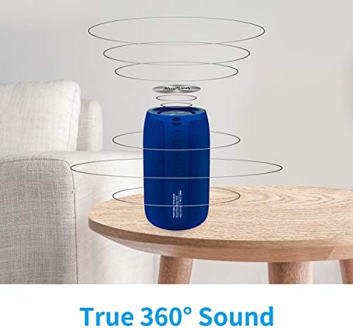 Bluetooth звучници, звучник на Музибаби, на отворено, преносен, водоотпорен, безжичен звучник, двојно спарување, Bluetooth 5.0, гласно стерео,