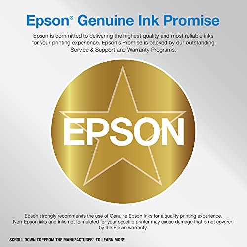 Epson EcoTank ET-3830 Безжична Боја Се-Во-едно Кертриџ Без Супертанк Печатач Со Скенирање, Копирање, Автоматско 2-Странично Печатење И Етернет-Совршен