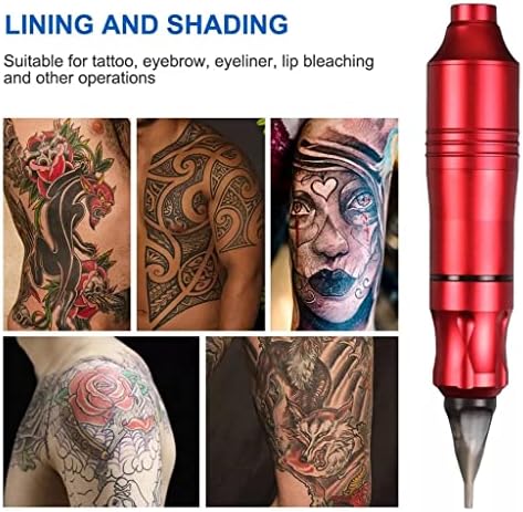 Безжична Машина За Тетовирање Поставете Интерфејс Ротирачки Комплети За Пенкало За Тетовирање Со Касети Игли Тетоважа Тело Уметност