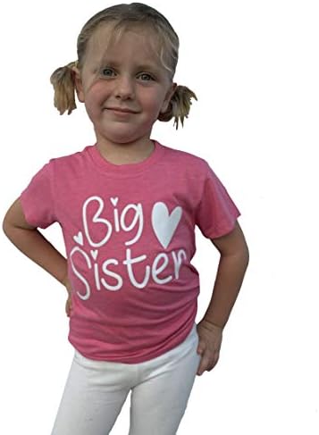 Голема сестра и малечка кошула/фустан/Раглан Детска маица маица
