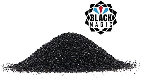 Црната магична згура од јаглен Големина: 40-60 Дополнително фино: Чистење на површината, мазен профил, 1-2 мил.
