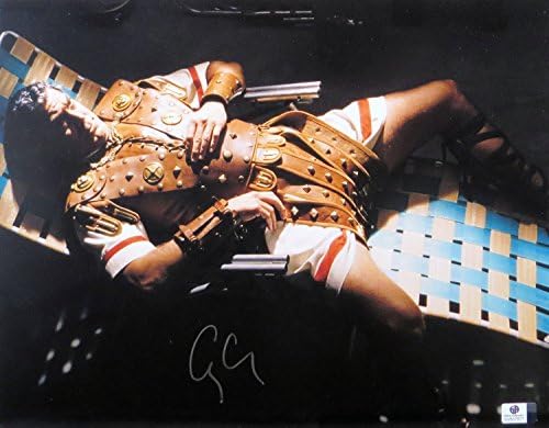 Georgeорџ Клуни потпиша автограмиран 11x14 Фото -град, Цезар! Lounging GV837877