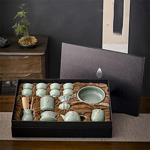 CXDTBH керамички капак сад кунг фу чај сет Дома дневна соба прием канцеларија Кинески стил Чај Сет подарок кутија