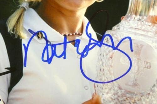 Паула кремаер Кристина Ким Натали Гулбис потпиша 8х10 голф фотографија со JSA COA - автограмирани фотографии за голф