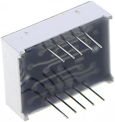 CZKE 5PCS LED дисплеј 0,56 инчи 2 битни 10pin секоја заедничка/анодна дигитална цевка 7 сегментас LED дигитална цевка