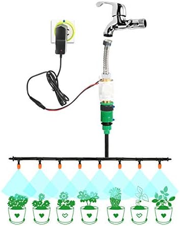 Автоматски уред за наводнување на JOPWKUIN, ABS атомизиран прскање на вода заштеда на вода соленоиден вентил погоден ефикасен за