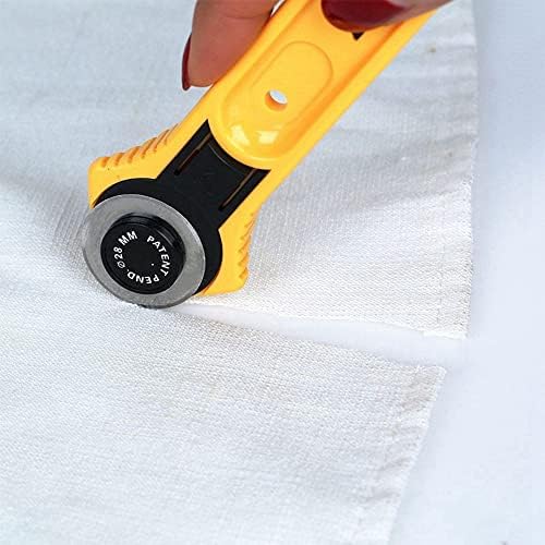 Ротари секач, пластична кожна ткаенина облекување секачи, нож за сечење крпа на тркала со додатоци за алатки за прилагодување на скала