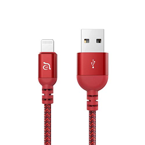 Адам Елементи Пик III 120B USB-A до молња кабел 120 см црвен