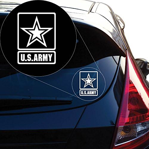 Налепница на американската армија за прозорецот за автомобили, лаптоп и повеќе 959