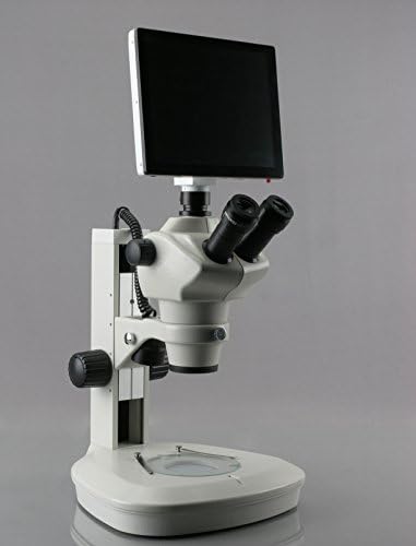 8x-50x патеката Стенд LED светло стерео зум Тринокуларен микроскоп на допир на допир