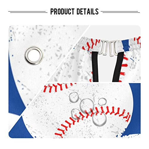 Бејзбол Сина Текстура Бербер кејп &засилувач; Брада Престилка 2 во 1-Професионална Коса Сечење Наметка со 2 Вшмукување Чаши, Вода И
