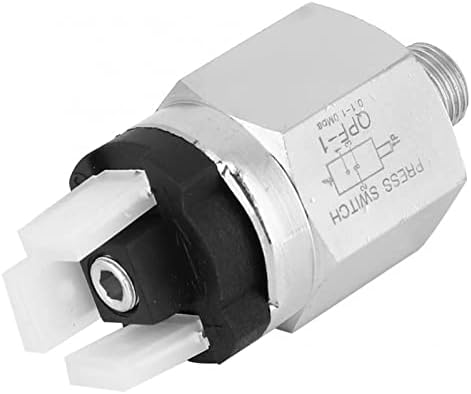 DayAQ G1 8in Преклопник на контролорот на притисок прилагодлив прекинувач за притисок NC/No 0,1 ~ 1MPA прекинувач AC220V 48VAC/DC 1PCS