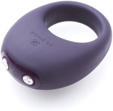 Je Joue Mio Silicone Vibrating Cock Ring, моќен, Shisper тивко, USB полнење, водоотпорен, медицински силикон - Виолетова