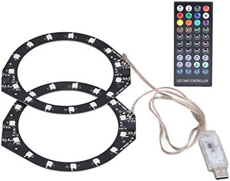 RGB LED светлосна лента за конзола PS5, Bluetooth Sync Music 8 бои 400 ефекти DIY декорација Флексибилни прстенести ленти светла ленти