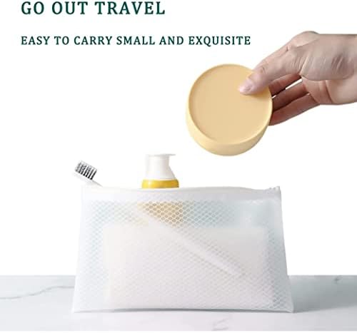 Kuyyfds, сапун сапун, сапун кутија за патување со капак, сапун сапун, мала сапун кутија, водоотпорна, кутија за сапун за патувања, за организирање