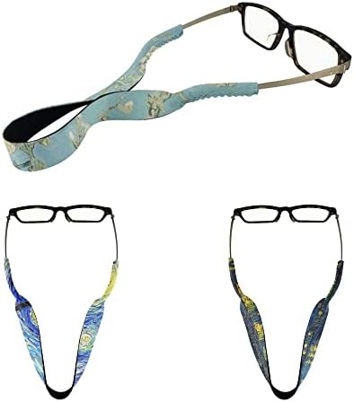 Packомериер 3 пакет лебдечки ленти за очила за сонце за очила за очила за жени за жени со очила за стакло лента за ленти