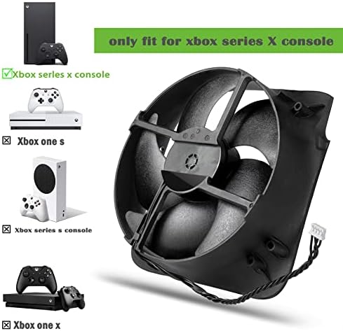 Внатрешен Вентилатор За Ладење за Замена на Gorliskl За Xbox Серија X Конзола,Со Алатка За Отворање