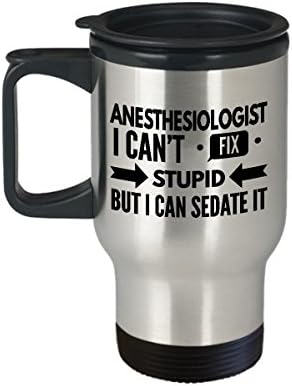Анестезиолог Кафе Патување Кригла Најдобро Смешно Уникатен Анестезиолог Чај Чаша Совршена Идеја За Мажи Жени Анестезиолог не можам