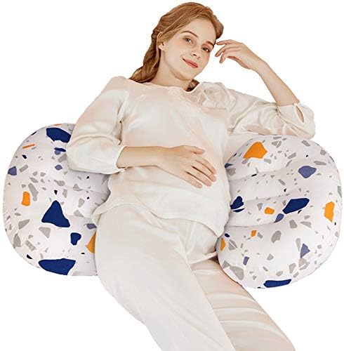 Перница за бременост Перници за породилно, памук за спиење, прилагодливи бремени жени, перница со пилод, латерални влошки може да се мијат zhaoyongli
