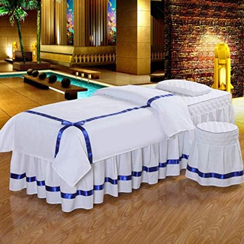 Zhuan Premium Massage Table Sheme поставува убавини за кревет за убавина 4 парчиња кревети за масажа за дишење на здолништа спа-постел
