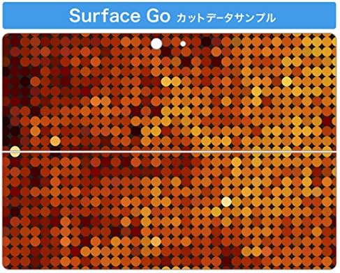 Декларална покривка на igsticker за Microsoft Surface Go/Go 2 Ултра тенки заштитнички налепници на телото 001947 Злато блескаво