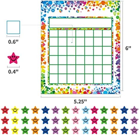 Regeleto 80 пакет за стимулирање на награди за домашно однесување во училница за деца студенти со 2400 парчиња налепници на starвезди