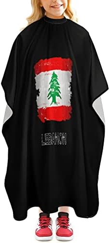 Знаме На Либан Бербер Кејп Професионална Фризура Престилка Симпатична Коса Сечење Наметка За Момчиња Девојки