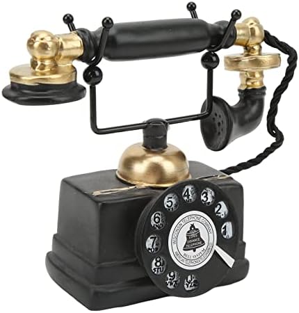 САЛУТУЈА Телефон Модел Декорација, Мек Антички Телефон Модел За Кафе За Студирање