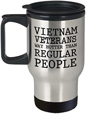 Ветеран Патување Кригла-Виетнам Ветерани Начин потопла од обичните Луѓе Тамблер-Уникатен Смешни Пензионирани Подароци Мајка Тато Дедо